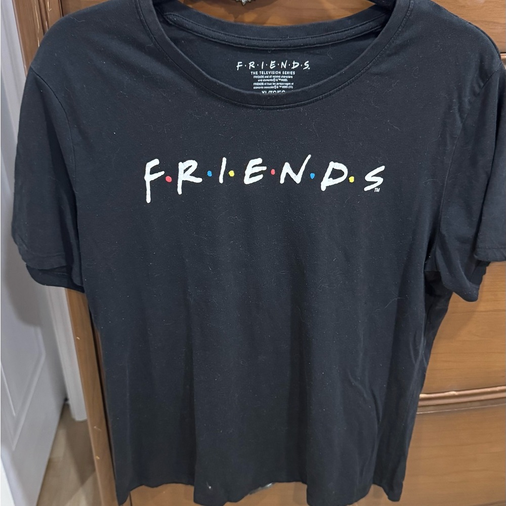 FRIENDS Black Graphic Tee